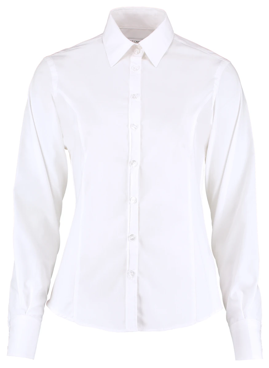 Kustom Kit Womens Business Blouse Longsleeve