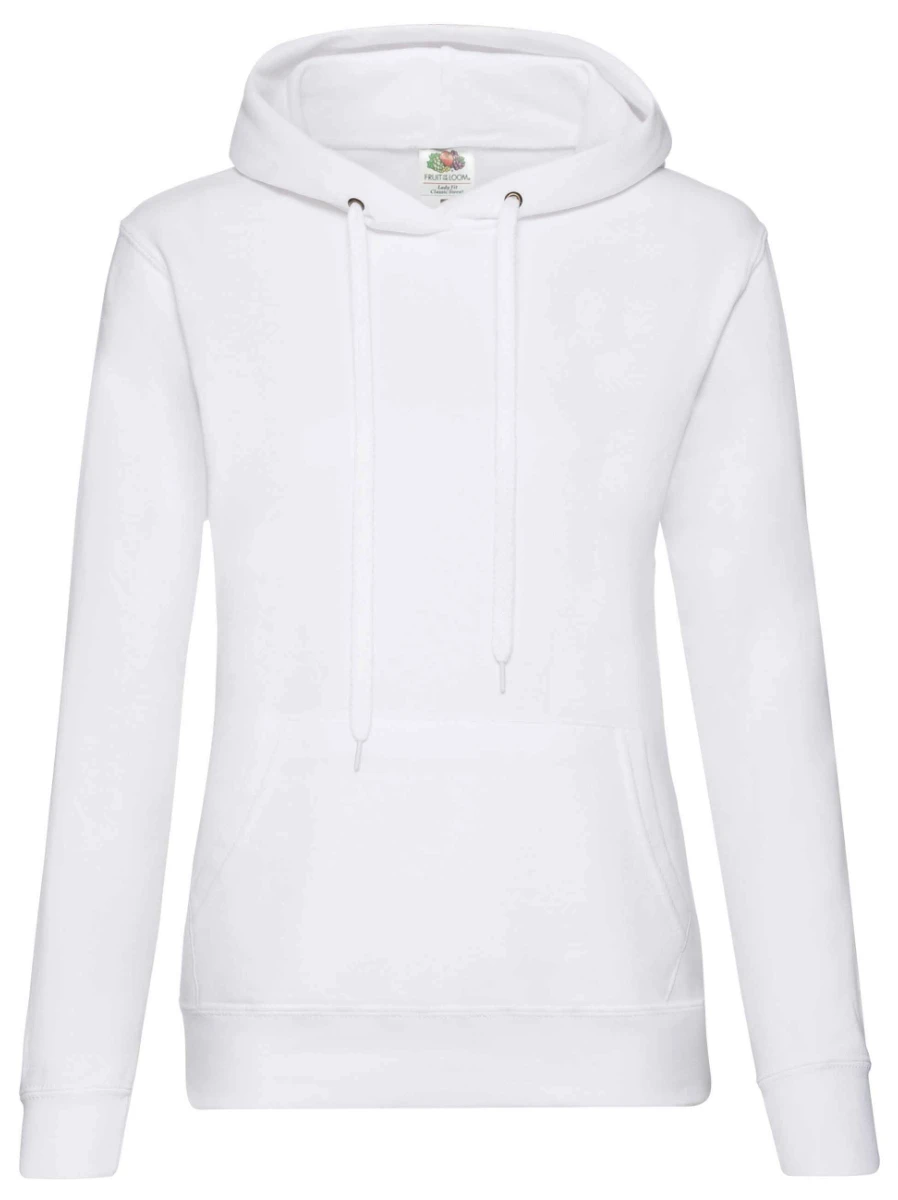 Fruit of the Loom Ladies Classic Hooded Sweat 
