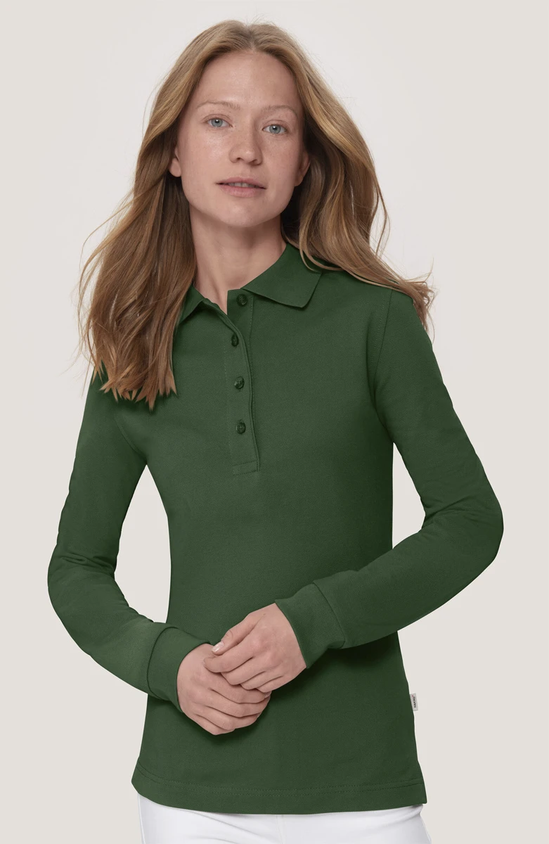 Hakro Ladies Longsleeve - Polo Mikralinar Hakro Ladies Longsleeve - Polo Mikralinar