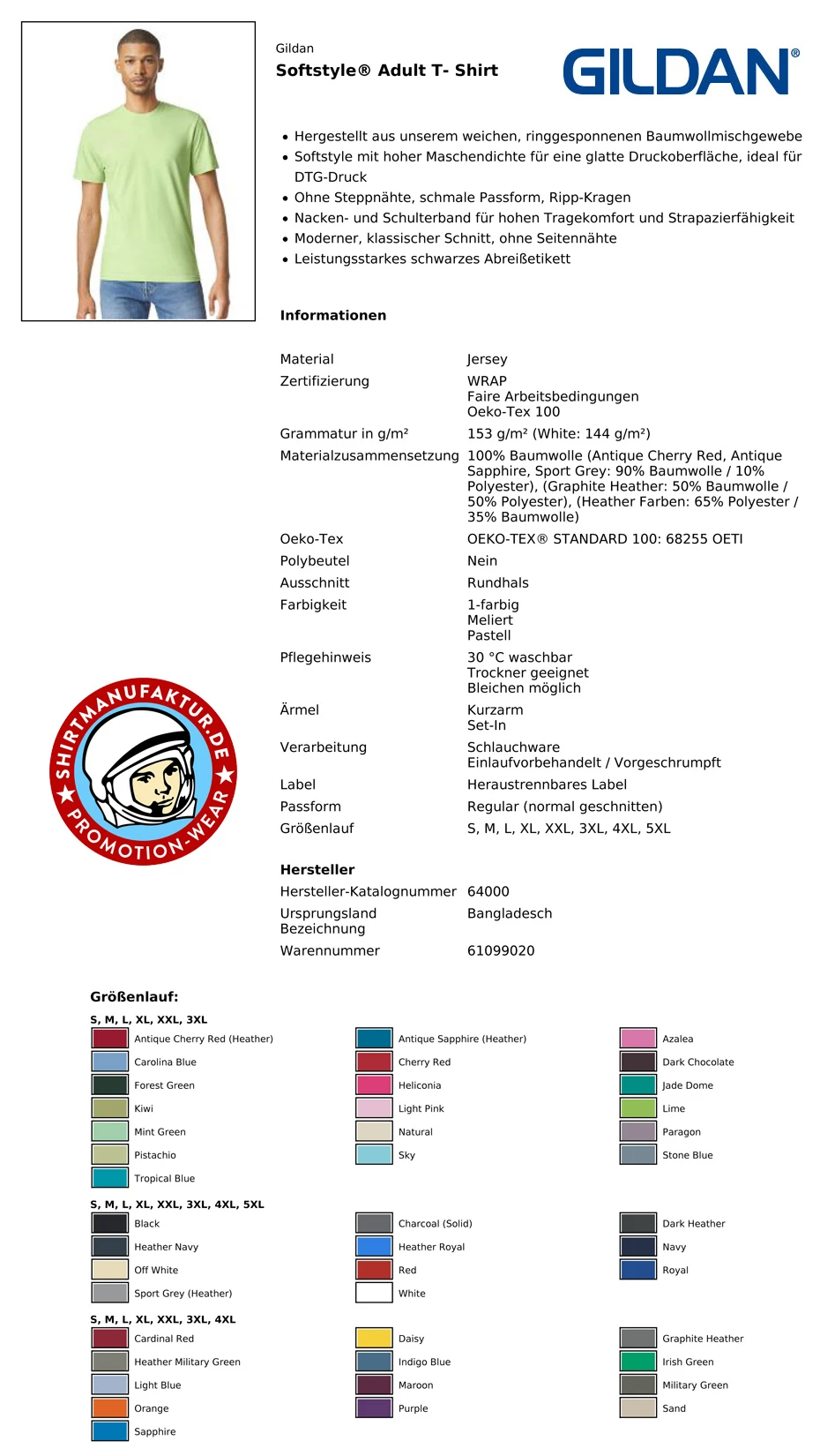 Gildan Softstyle T-Shirt