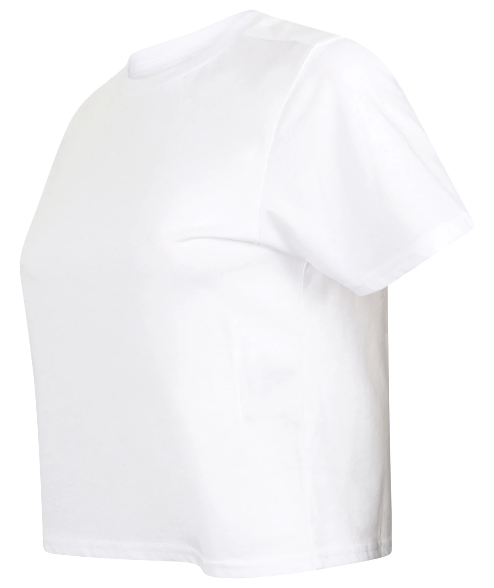 SkinniFit Womens Cropped Boxy T