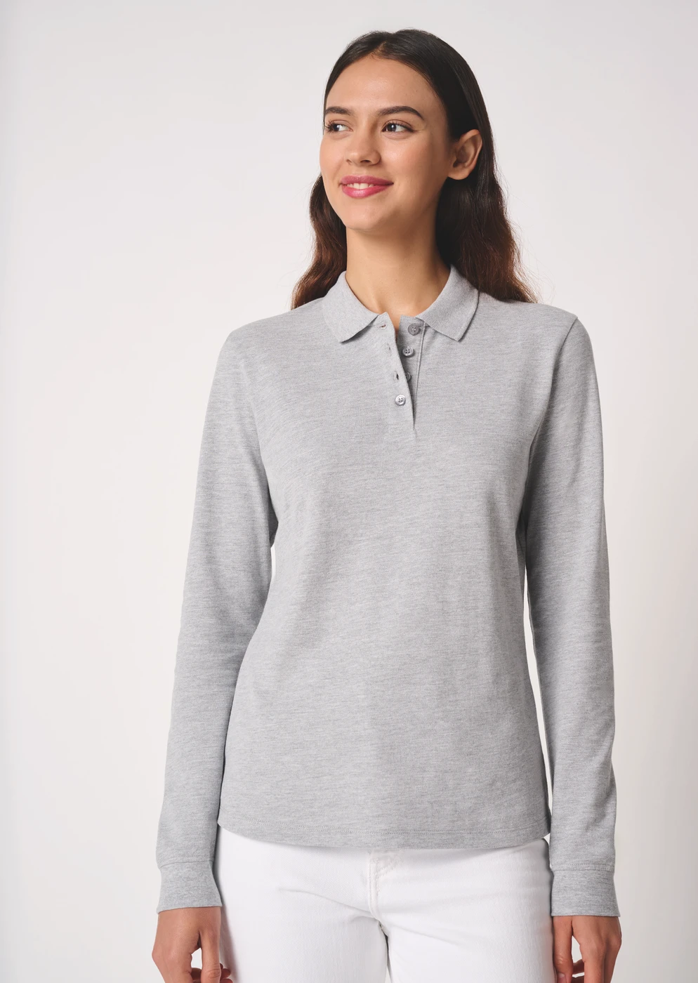 Ideal Basic Ladies Longsleeve Piqué 200 Polo