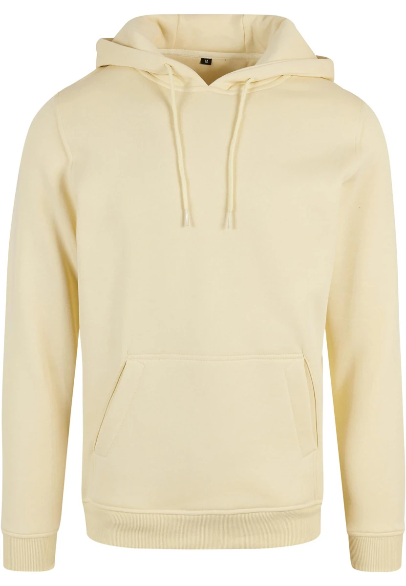 Build Your Brand Heavy Hoody, BY011 soft yellow