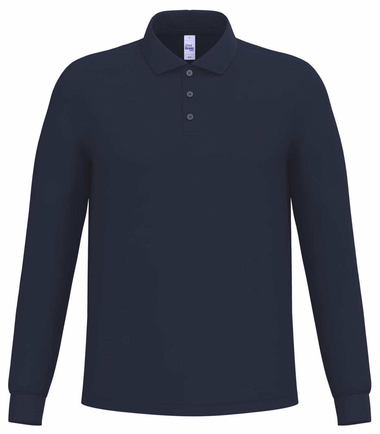 Ideal Basic Mens Longsleeve Piqué 200 Polo