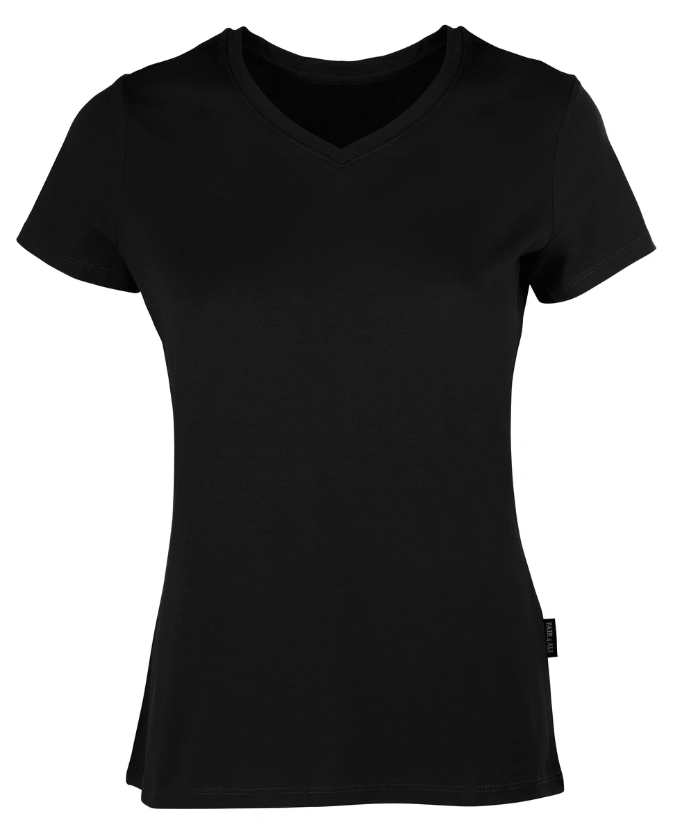 HRM Womens Luxury V-Neck Tee