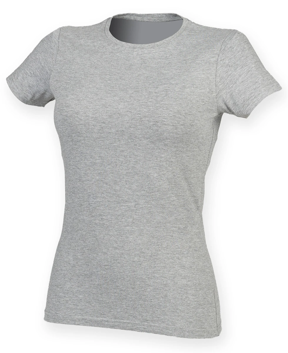 SkinniFit Womens Feel Good Stretch T