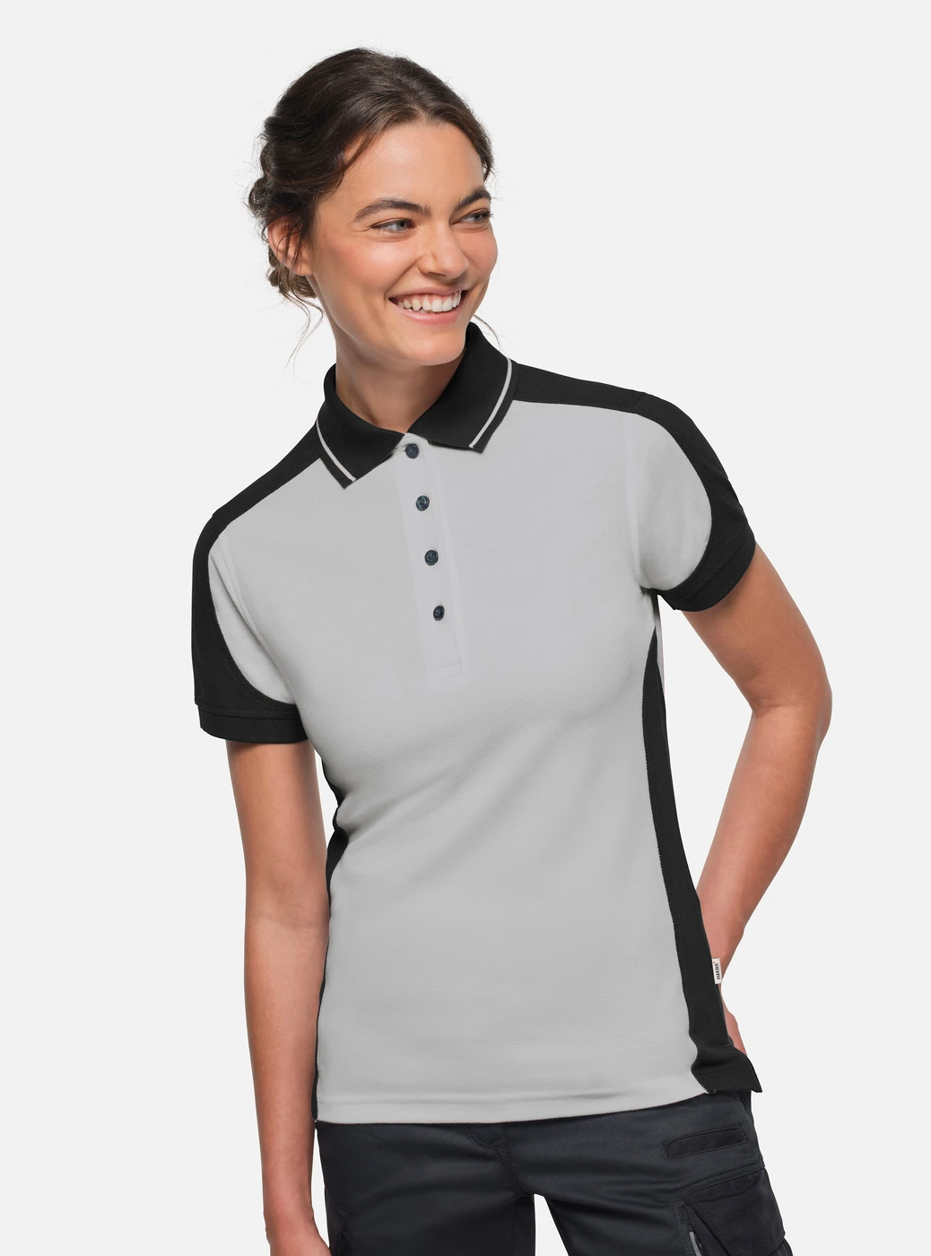 Hakro Ladies Polo Contrast Mikralinar Eco Hakro Ladies Polo Contrast Mikralinar Eco