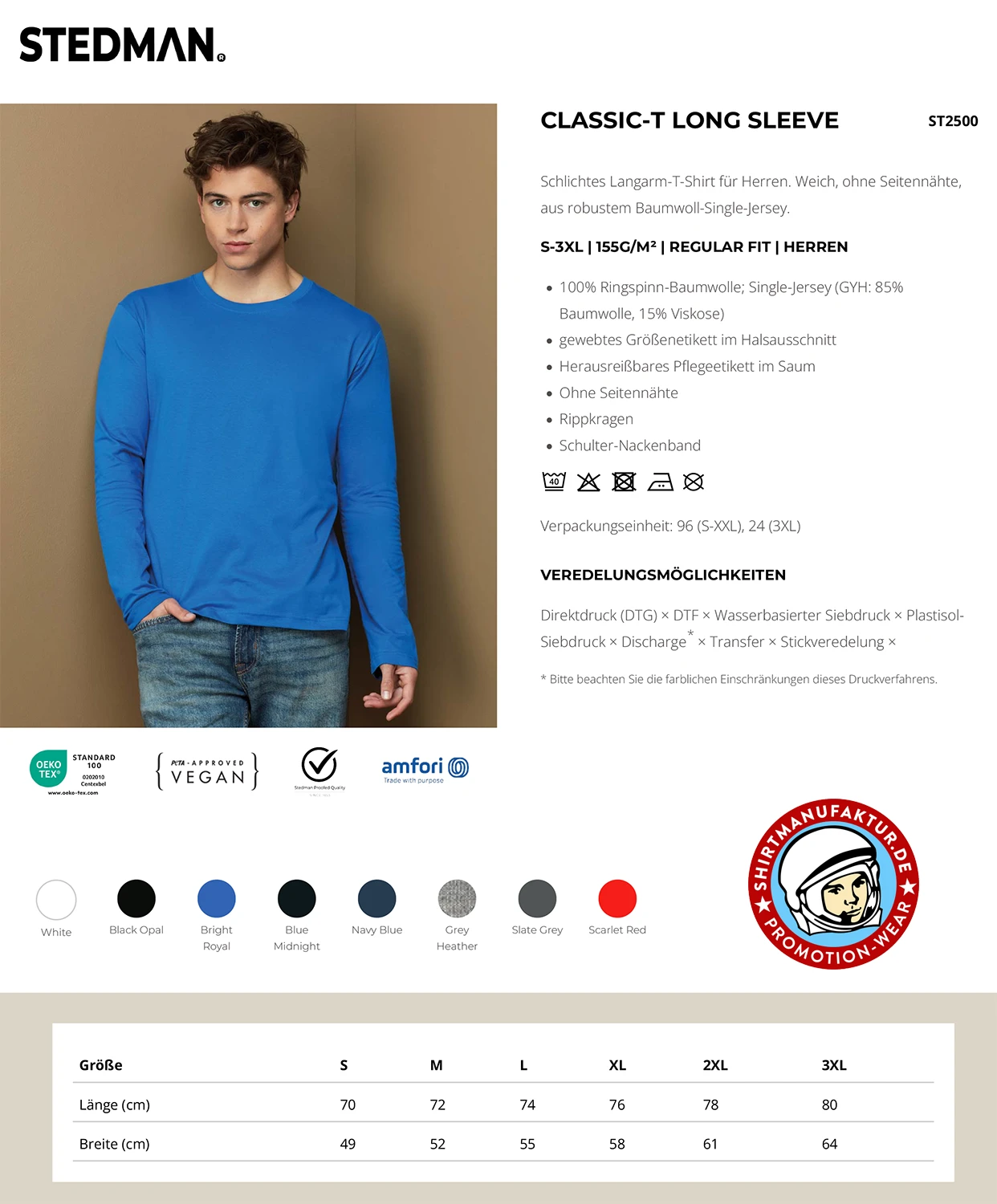 Stedman Classic-T Longsleeve