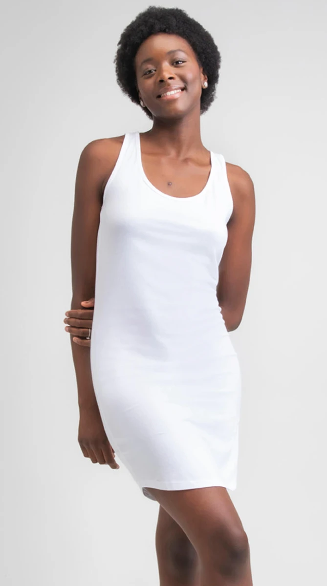 Mantis Curved Vest Dress
