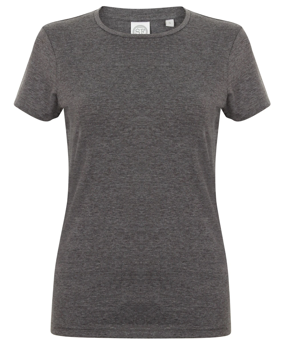 SkinniFit Womens Feel Good Stretch T