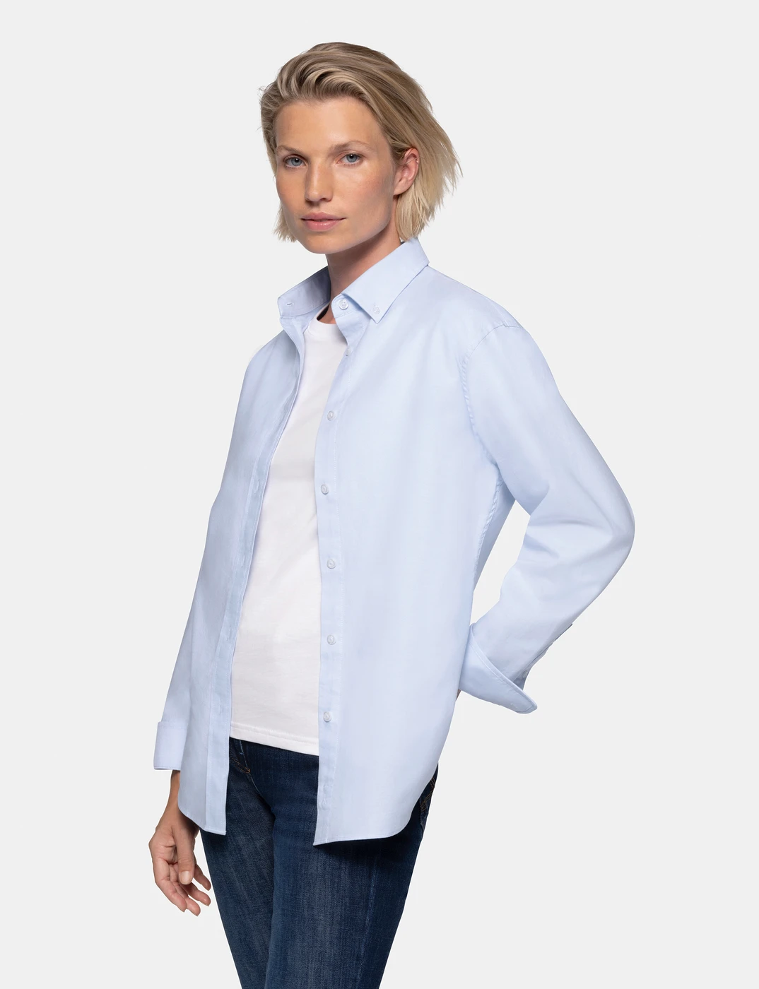 Hakro Ladies Oxford Blouse