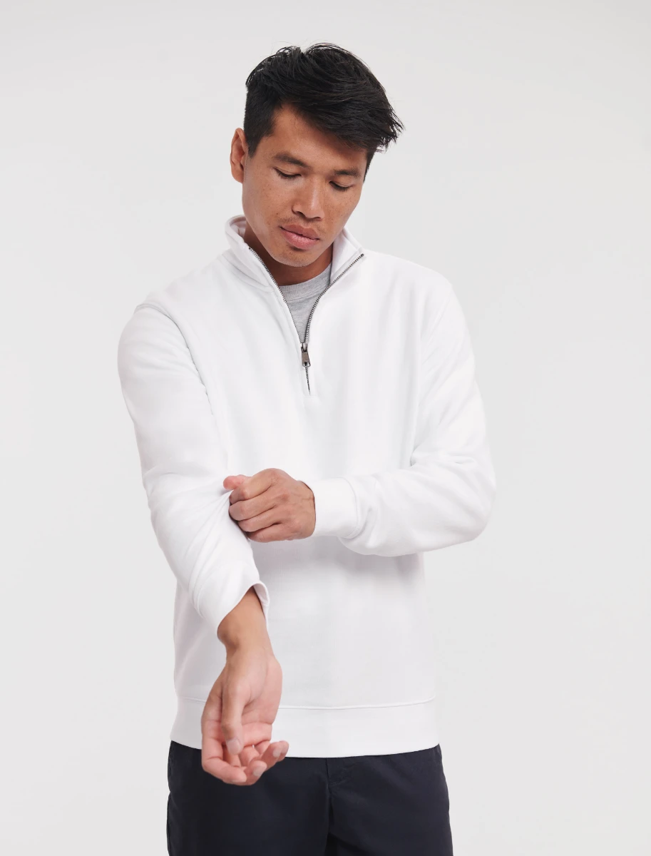 Russell Adults Authentic 1/4 Zip Sweat