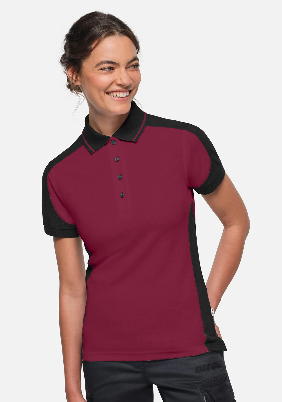 Hakro Ladies Polo Contrast Mikralinar Eco Hakro Ladies Polo Contrast Mikralinar Eco