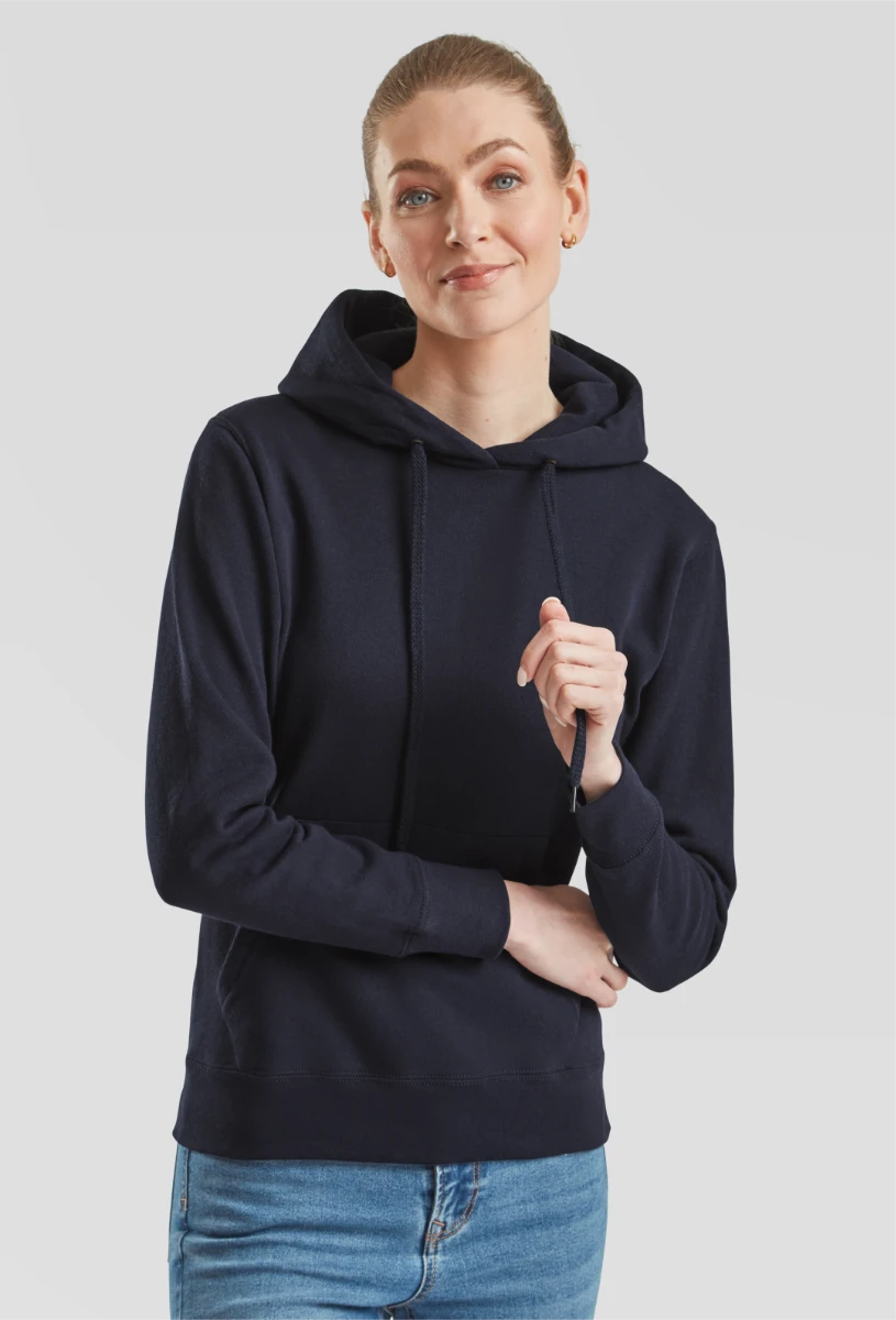 Fruit of the Loom Ladies Classic Hooded Sweat 