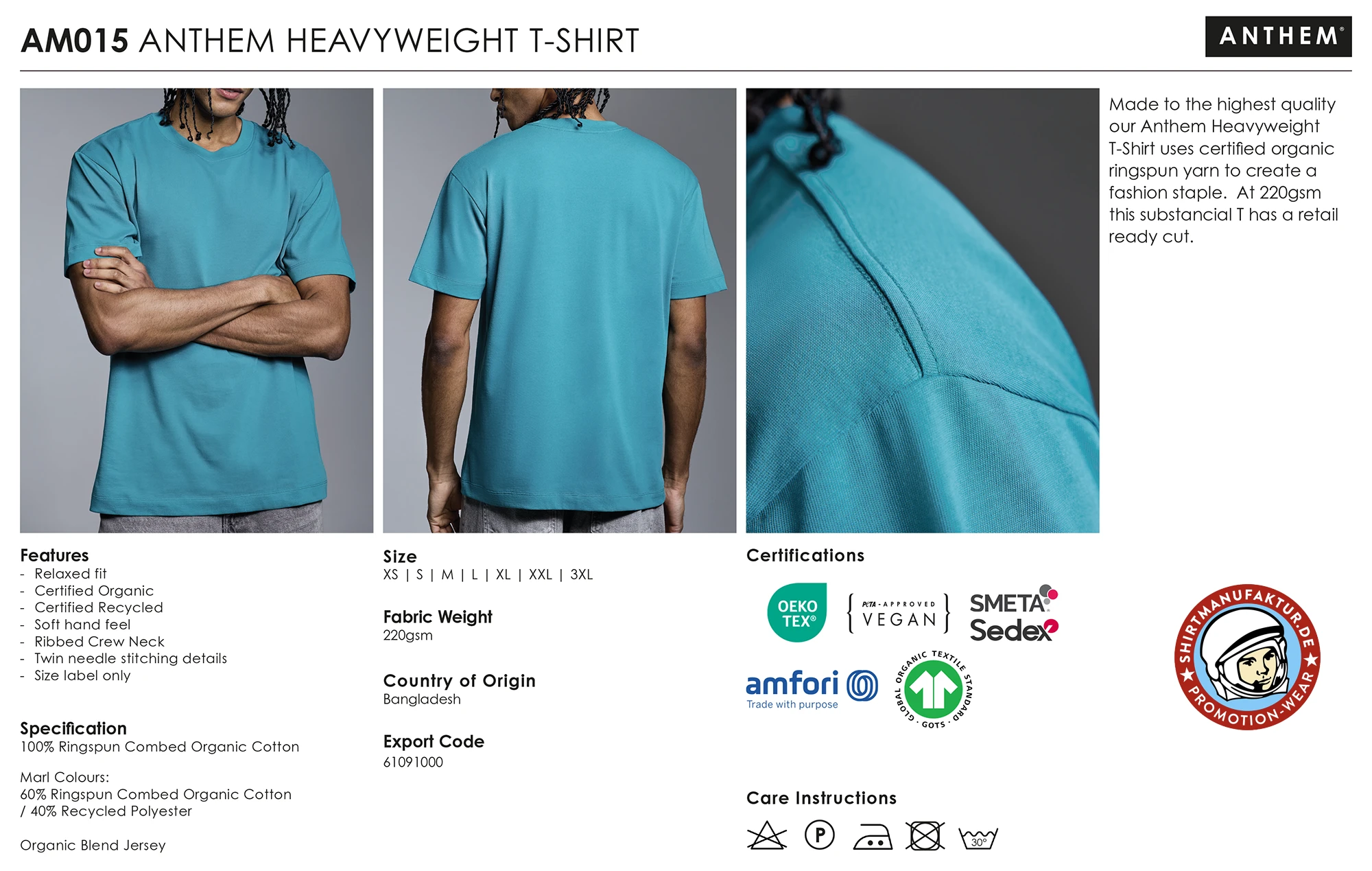Anthem Heavyweight T-Shirt