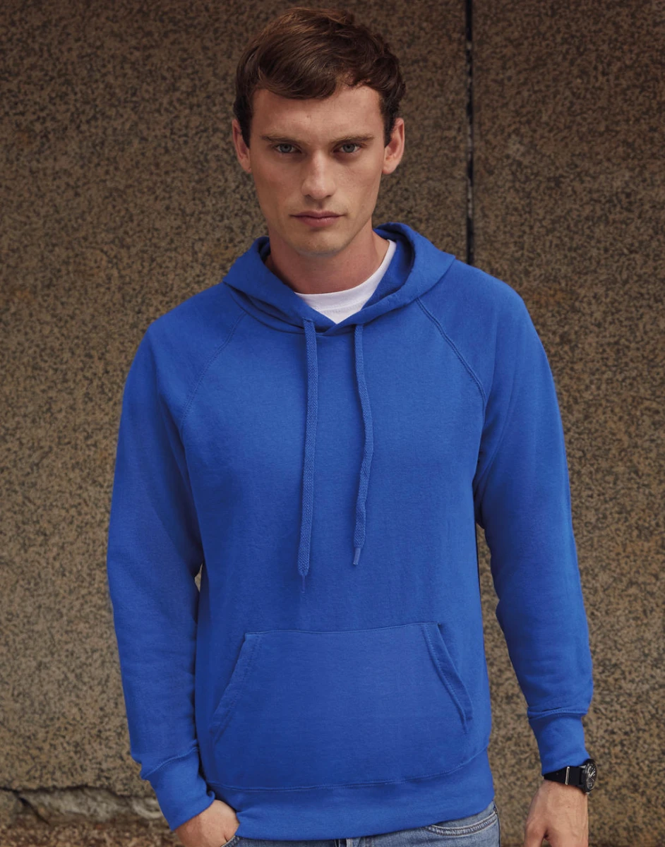 Fruit of the Loom Lightweight Hooded Sweat