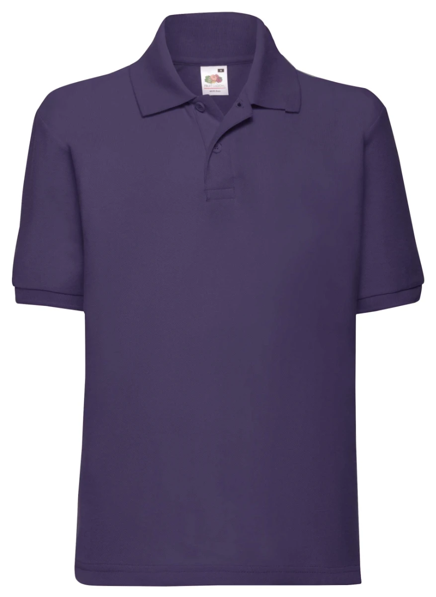 Fruit of the Loom Kids 65/35 Polo