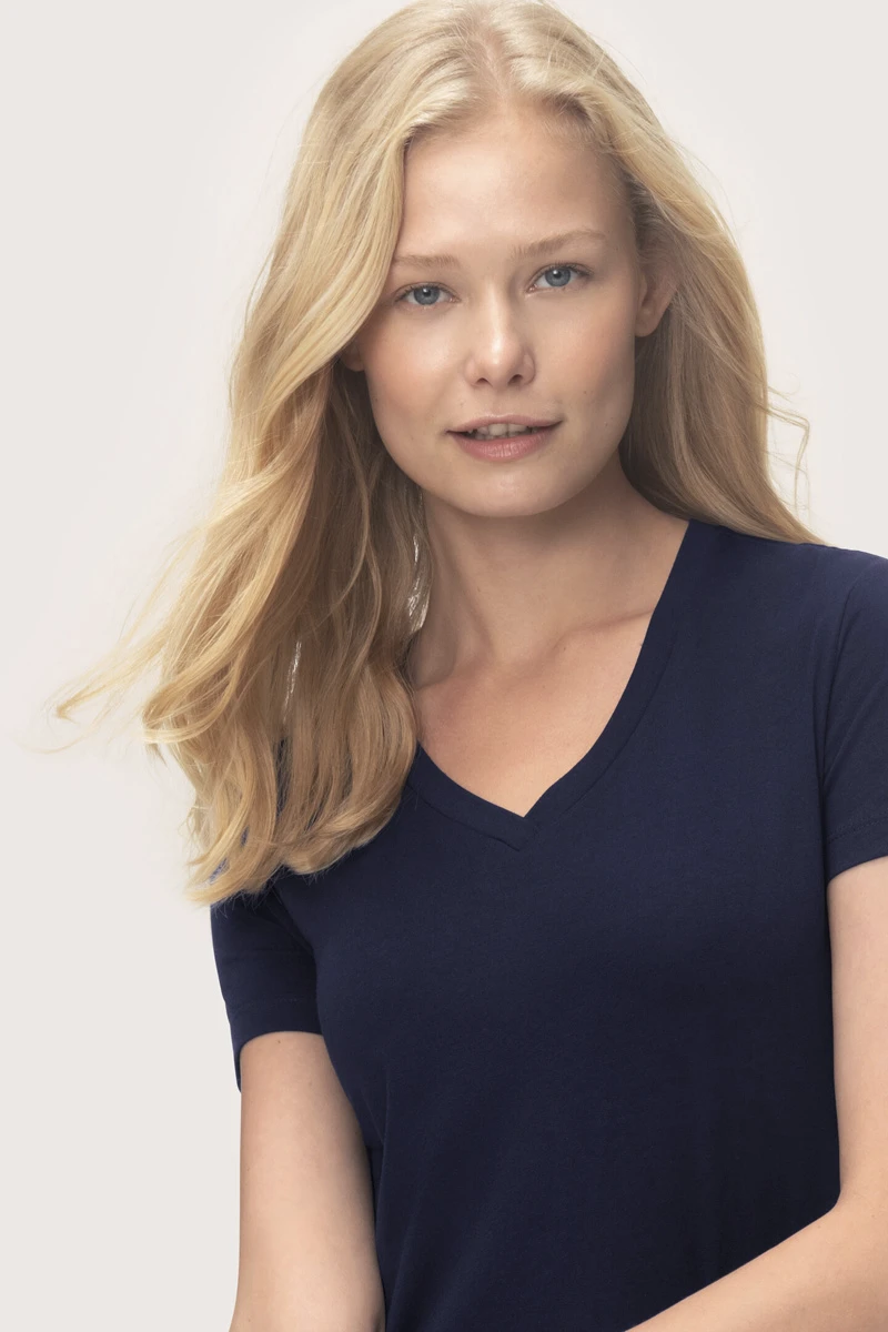 Hakro Ladies V-Shirt Stretch