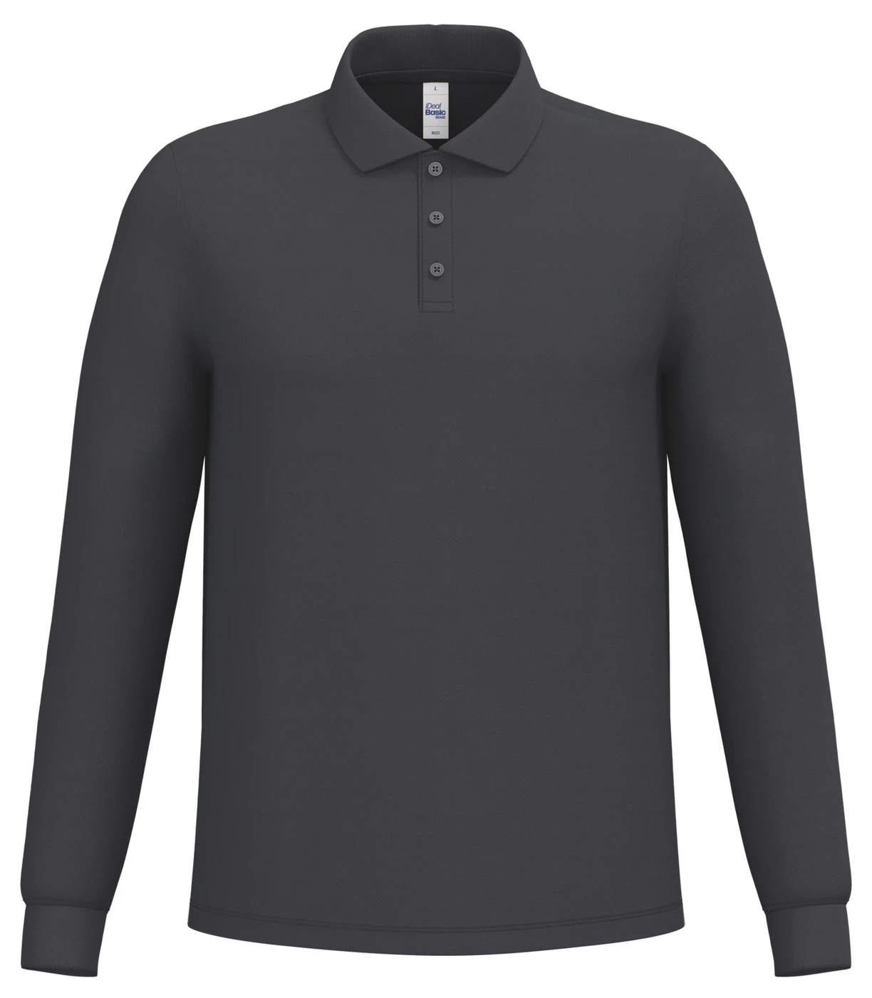 Ideal Basic Mens Longsleeve Piqué 200 Polo
