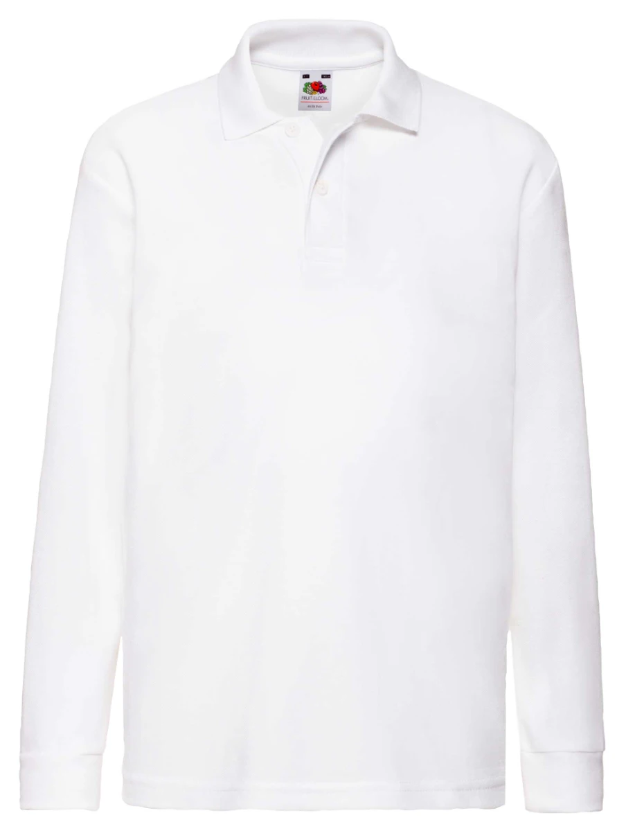 Fruit of the Loom Kids Longsleeve 65/35 Polo