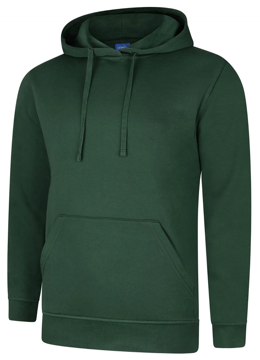 Uneek Deluxe Hooded Sweatshirt