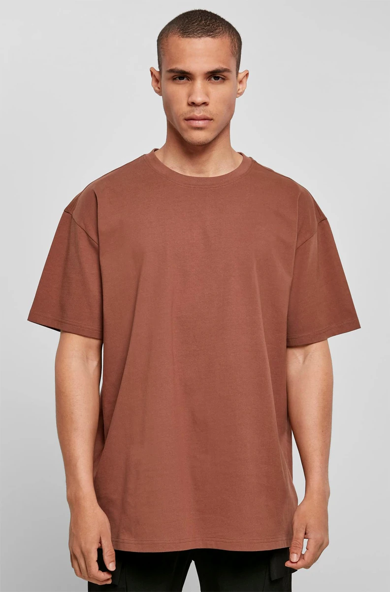 Build Your Brand, Heavy Oversize T-Shirt BY102, bark