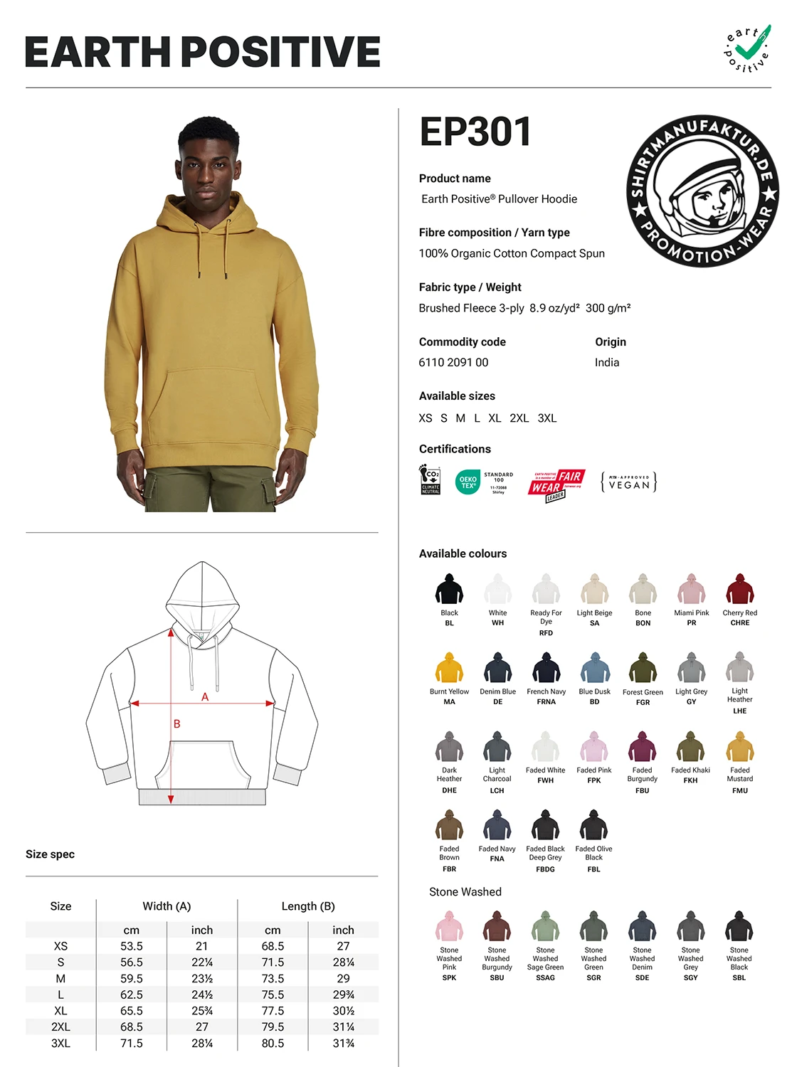 Earth Positive Hoodie