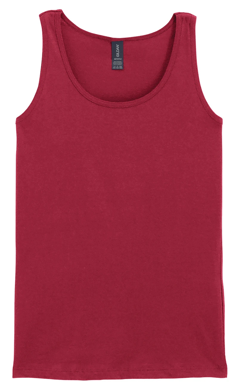 Gildan Womans Softstyle Tank Top 