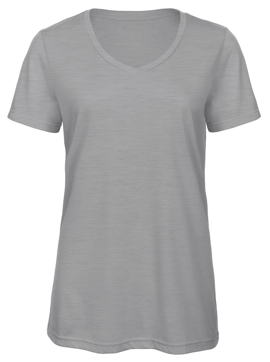 B&C Womens V-Neck Triblend T-Shirt