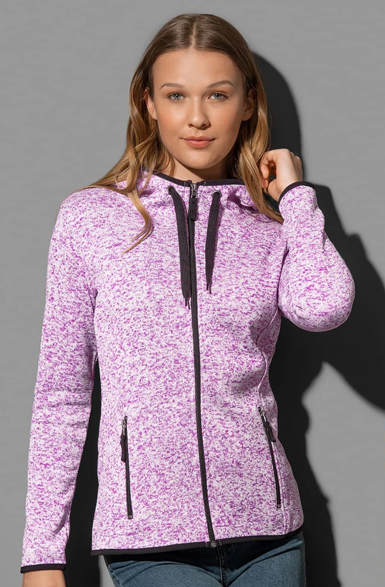Stedman Woman Knit Fleece Jacket 