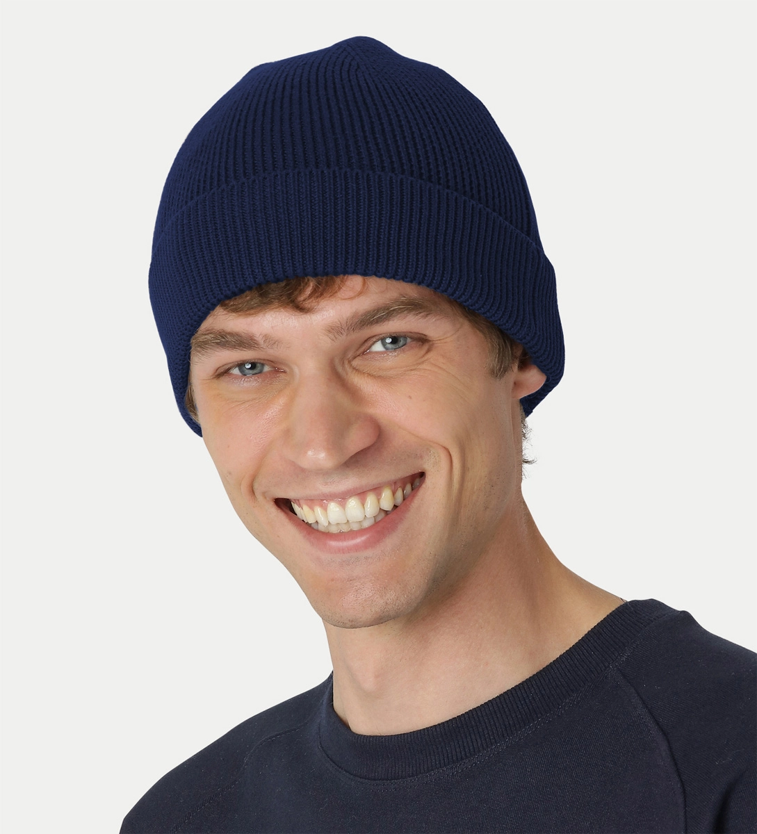 Neutral Rib Beanie