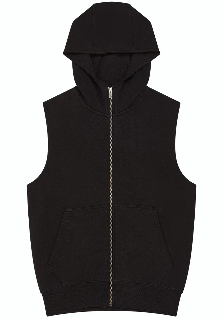 Earth Positive Sleeveless Full Zip Hoodie