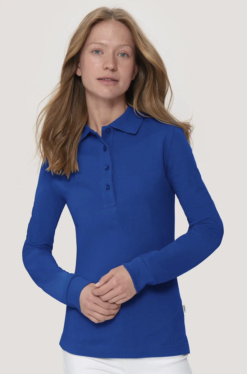 Hakro Ladies Longsleeve - Polo Mikralinar Hakro Ladies Longsleeve - Polo Mikralinar