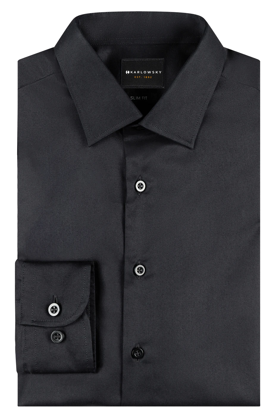Karlowsky Langarm Damenbluse Active-Stretch Slim-Fit