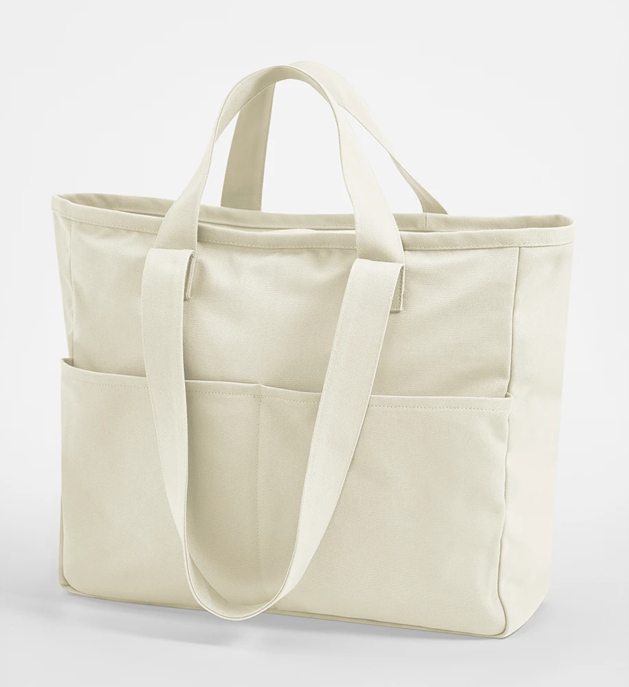 Westford Mill Double Handle Cargo Pocket Bag