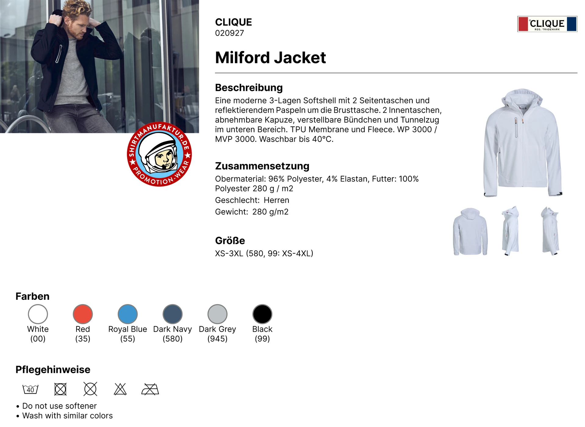 Clique Milford Jacket