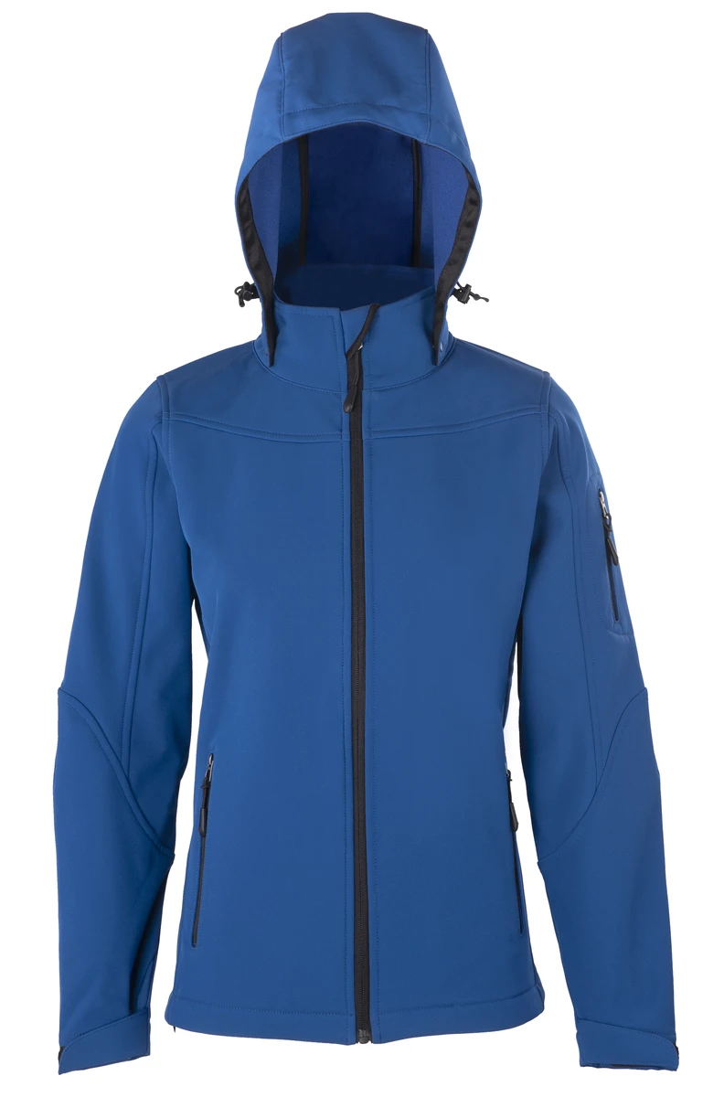 HRM Womens Hooded Softshell Jacket