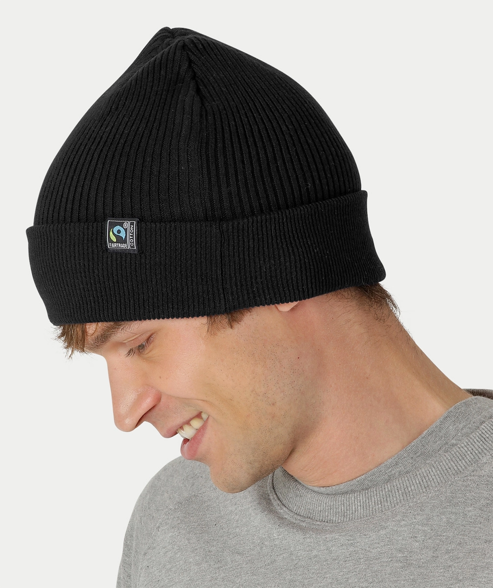 Neutral Mixed Knit Beanie