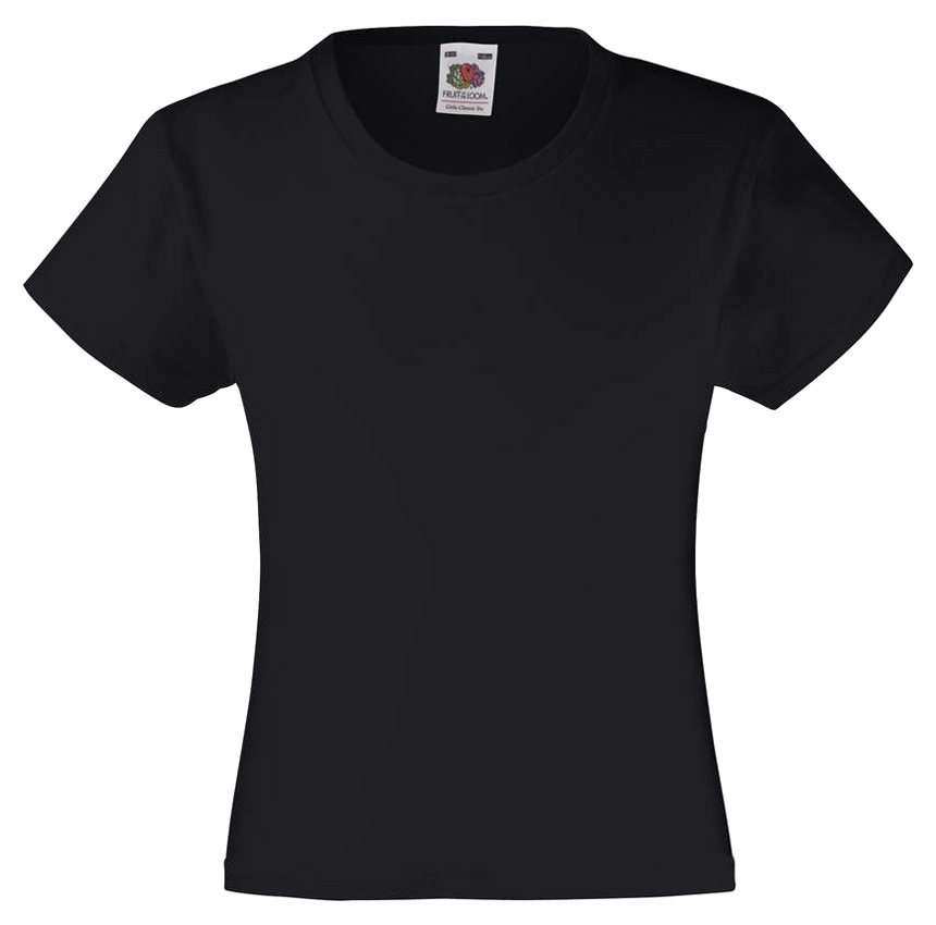 Fruit of the Loom Girls Valueweight T