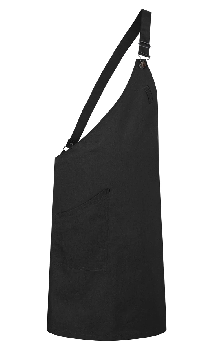 Karlowsky Asymetrische Latzschürze Classic mit Tasche