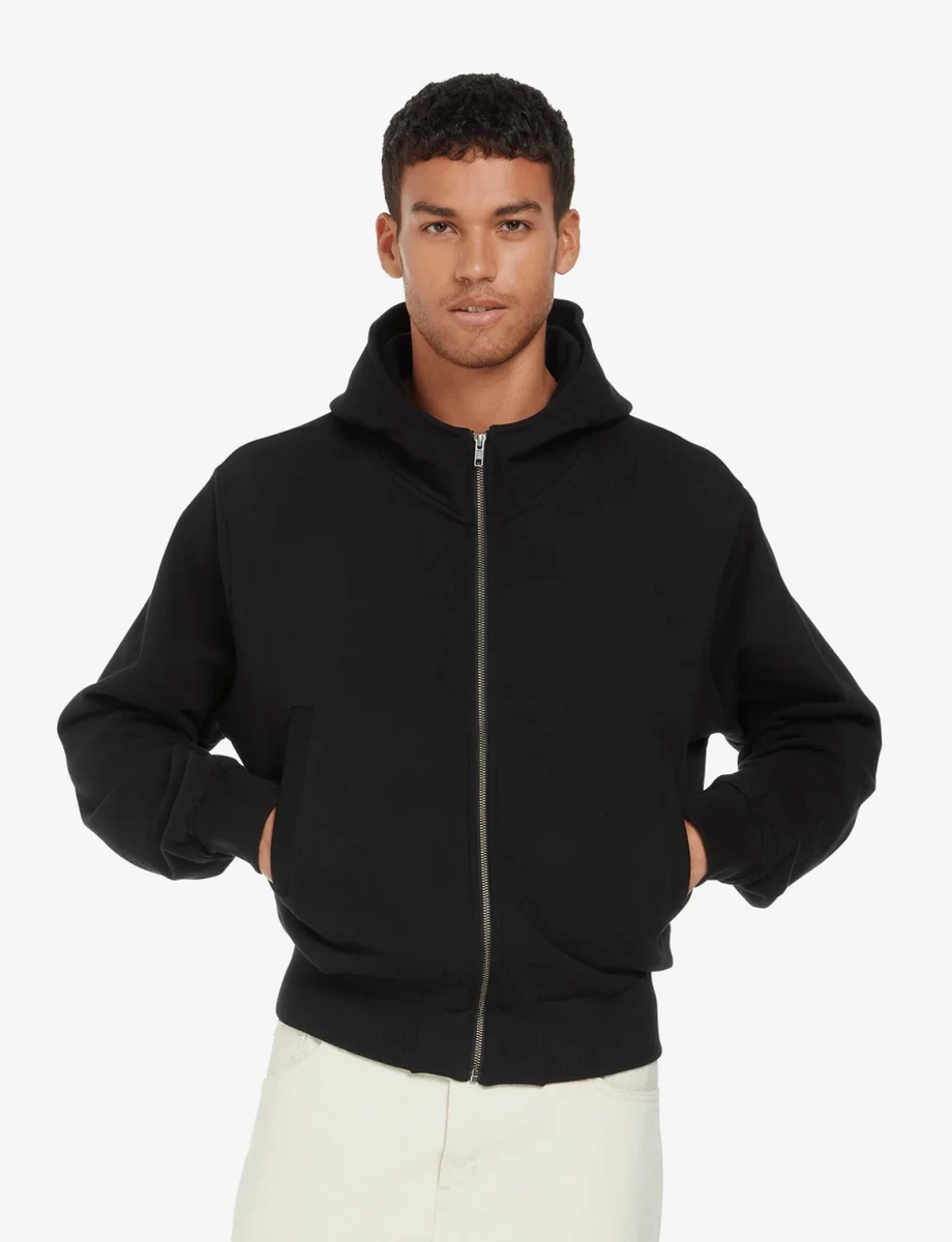 Earth Positive Bomber Jacket Hoodie
