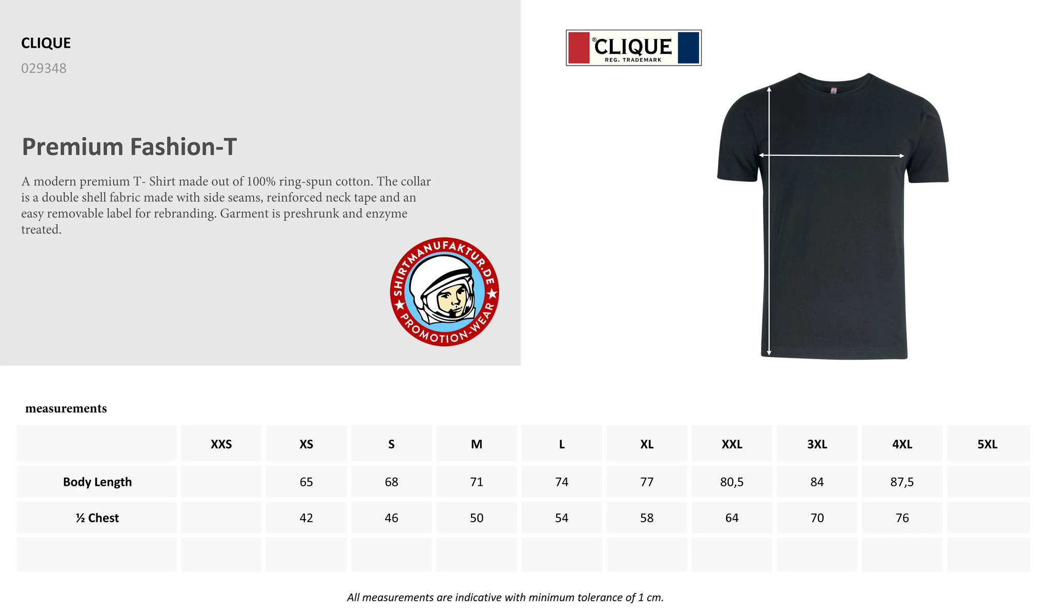 Clique Premium Fashion-T