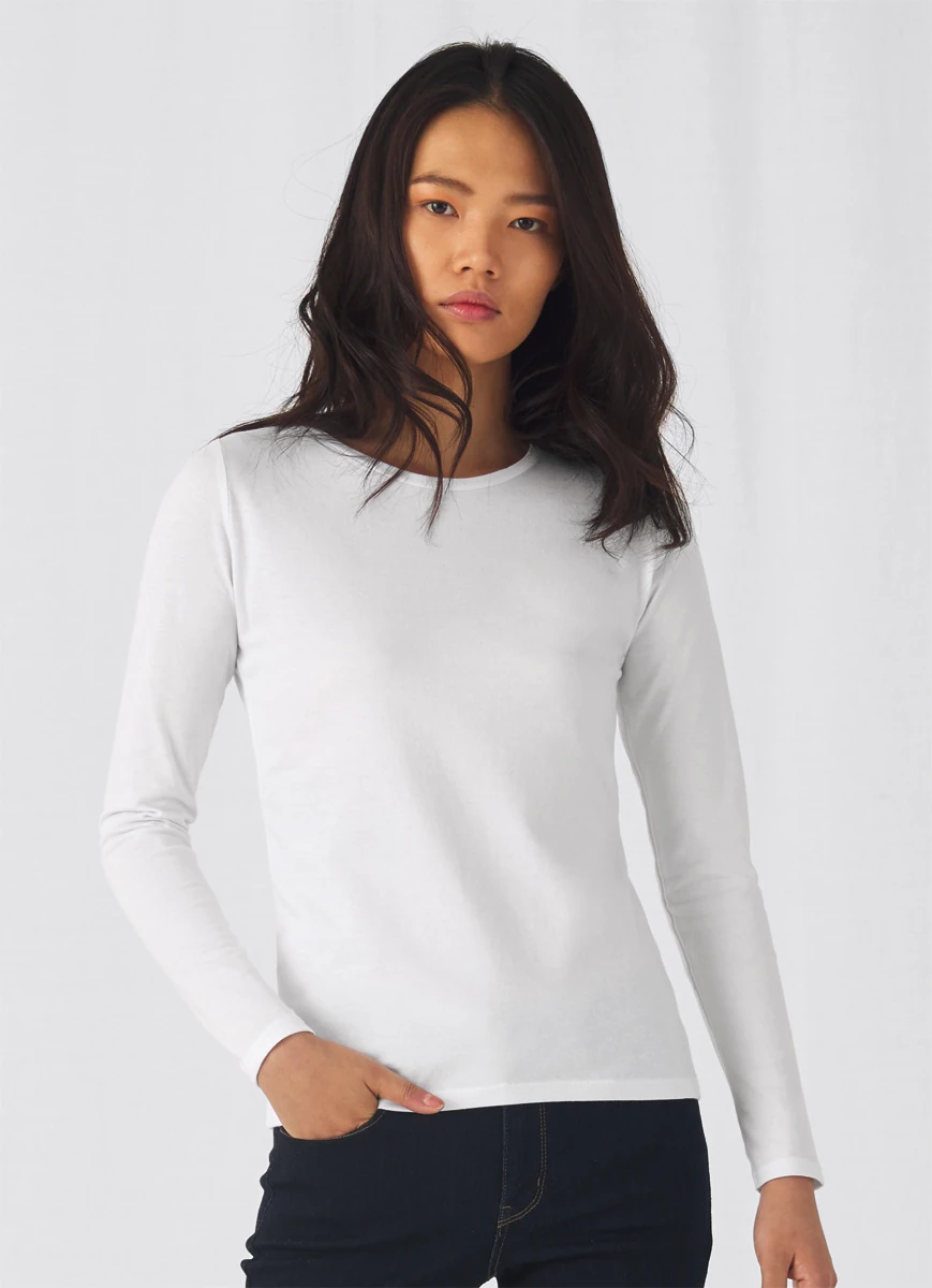 B&C Womens #E190 Longsleeve
