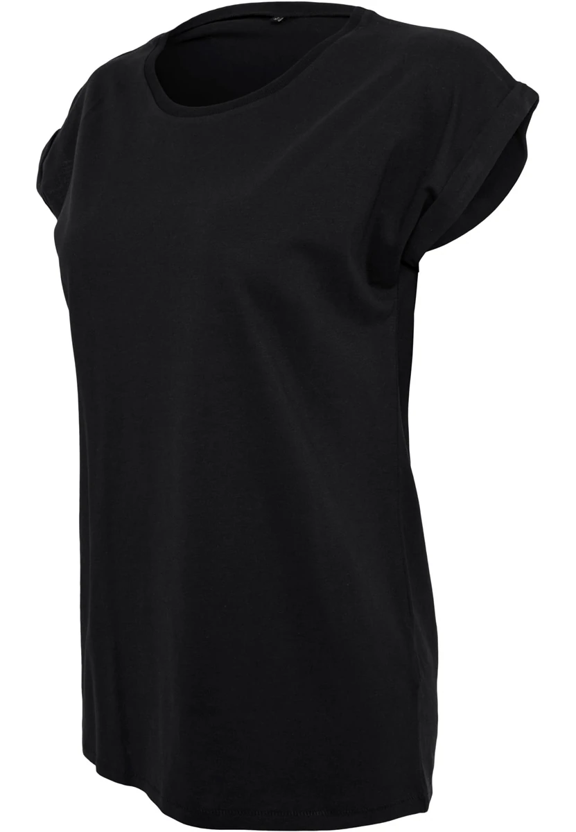 Build Your Brand Ladies Extended Shoulder Tee