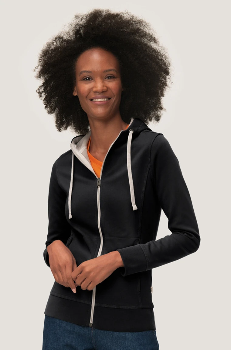Hakro Ladies Kapuzenjacke Bonded Hakro Ladies Kapuzenjacke Bonded