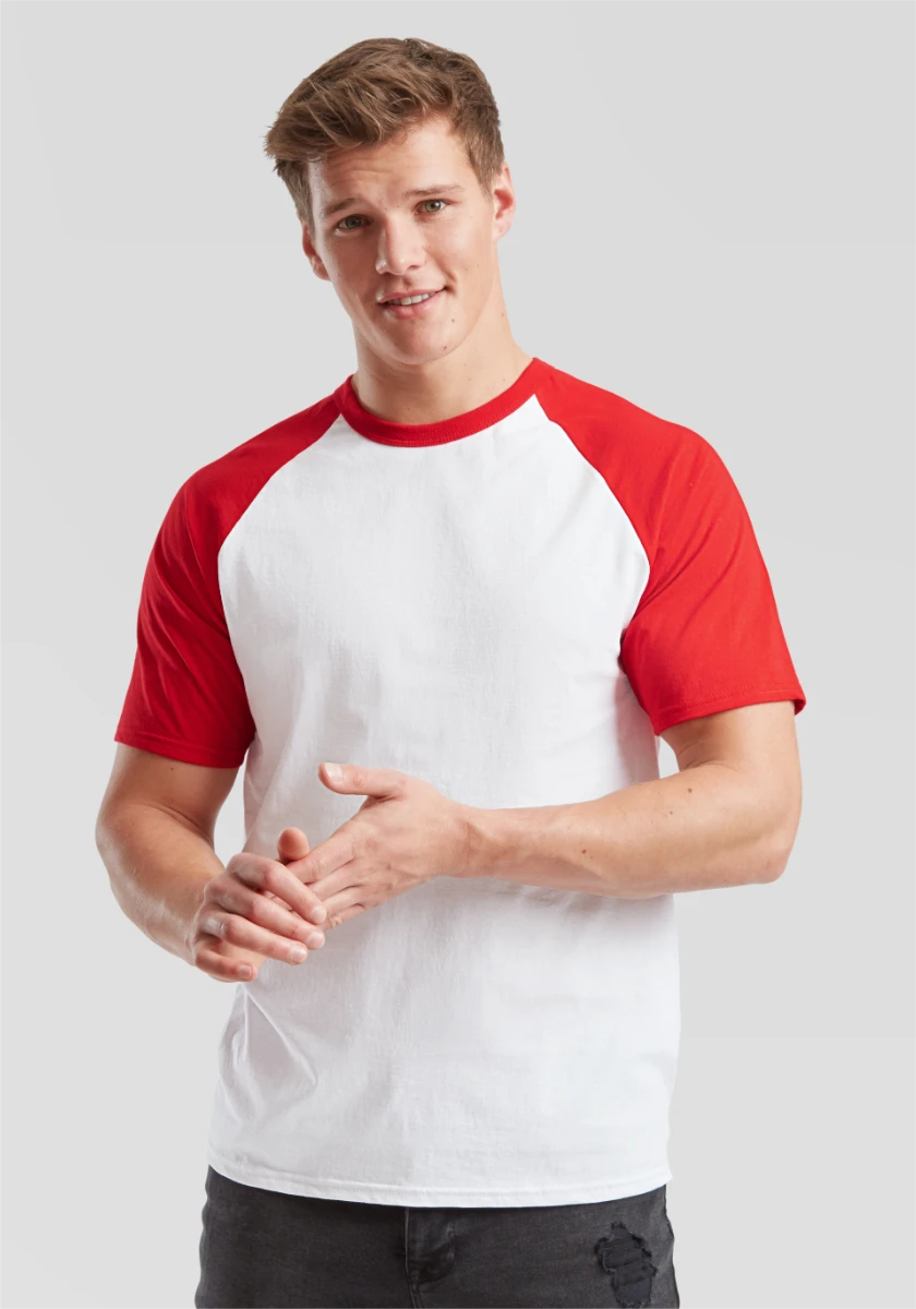 Fruit of the Loom Valueweight Short Sleeve Baseball T