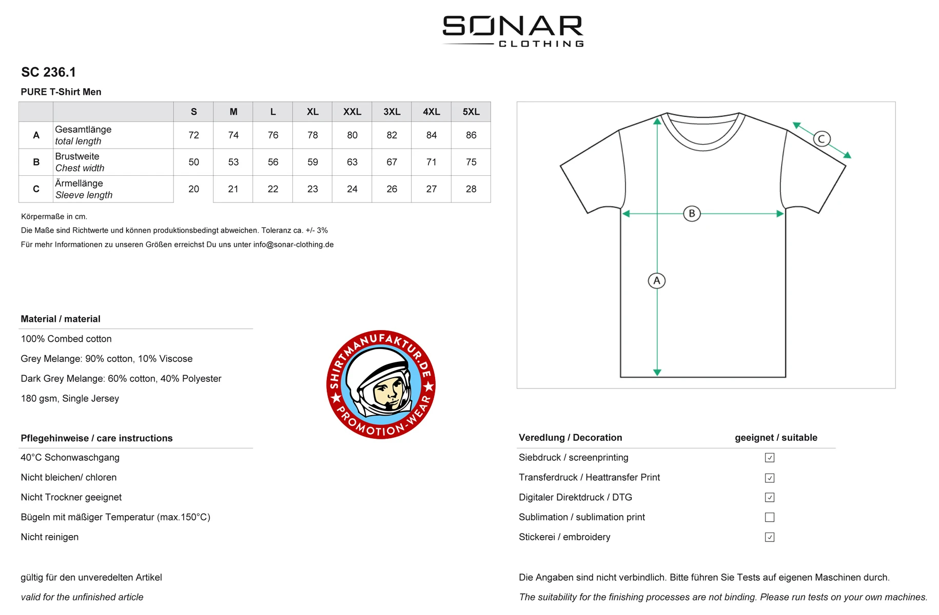 Sonar Pure T-Shirt