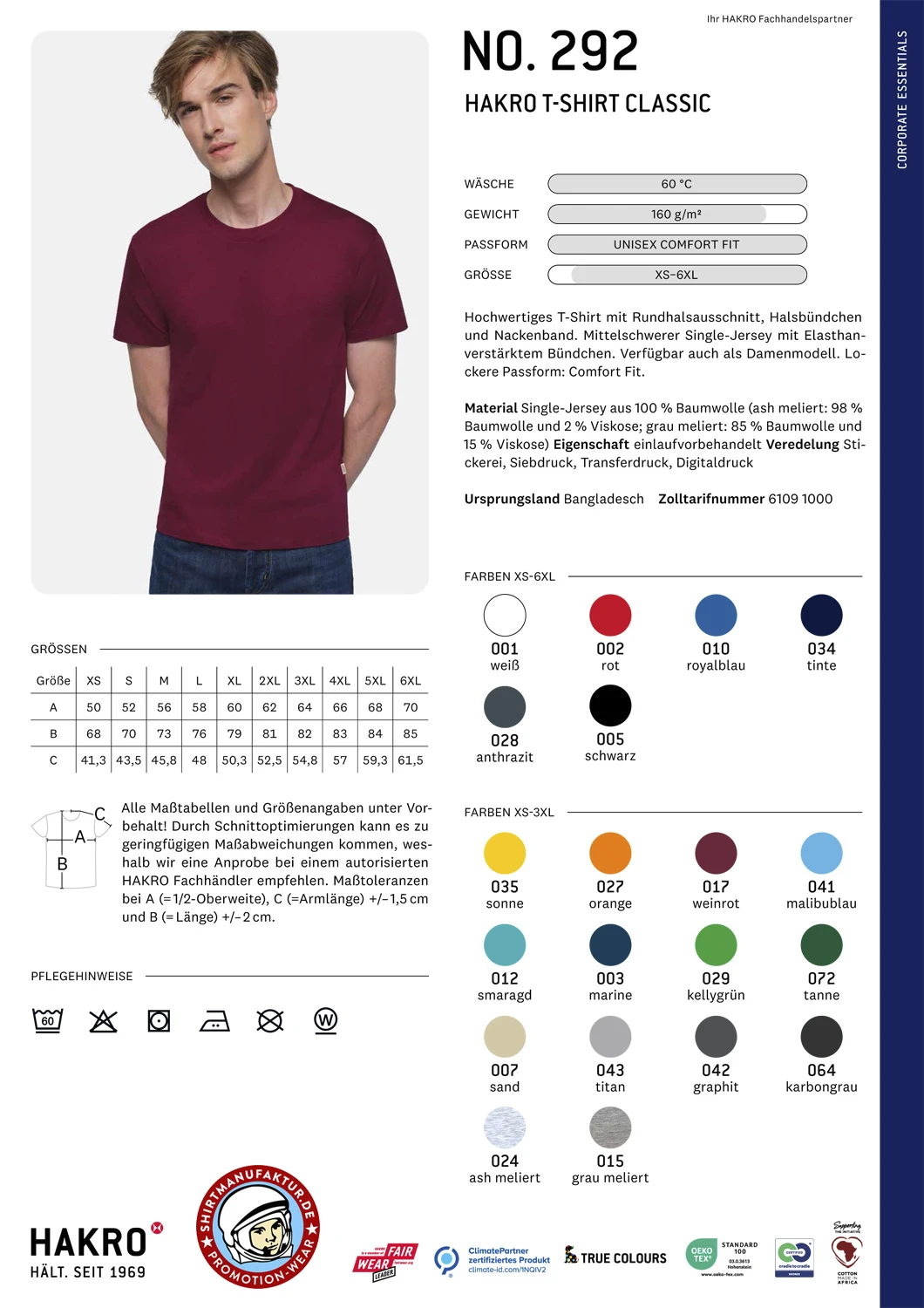 Hakro T-Shirt Classic