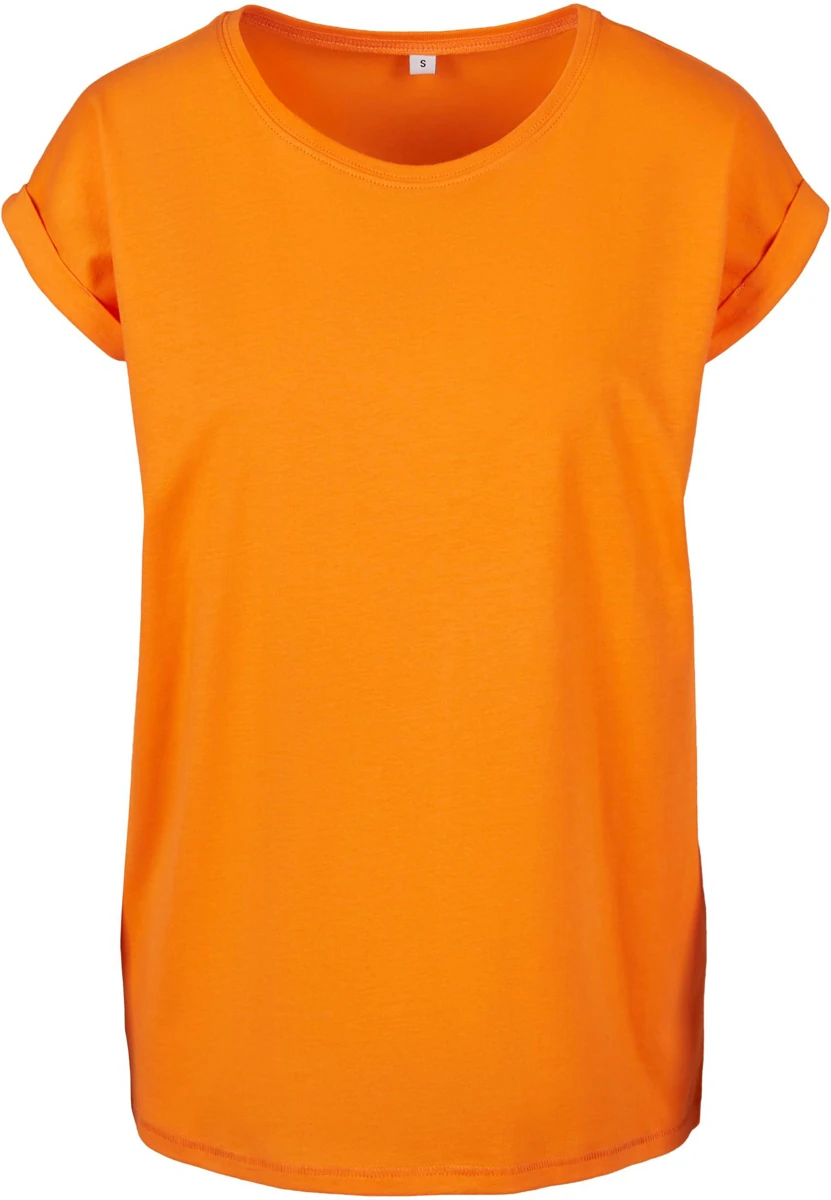 Build Your Brand Ladies Extended Shoulder Tee