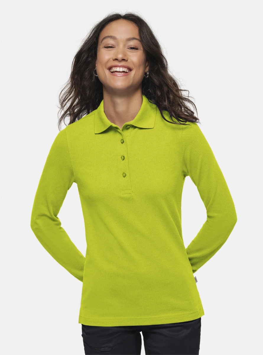 Hakro Ladies Longsleeve - Polo Mikralinar Hakro Ladies Longsleeve - Polo Mikralinar